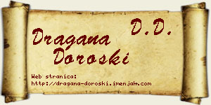 Dragana Doroški vizit kartica